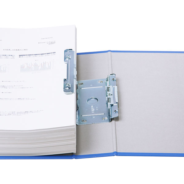 ASKUL A4 パイプ式ファイル 10個セット 新品×3 中古×7 アスクル パイプ