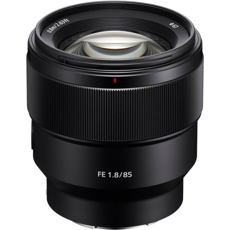 Lente Sony FE 85mm f/1.8 Lens. Estoque Disponível. - bellaphoto