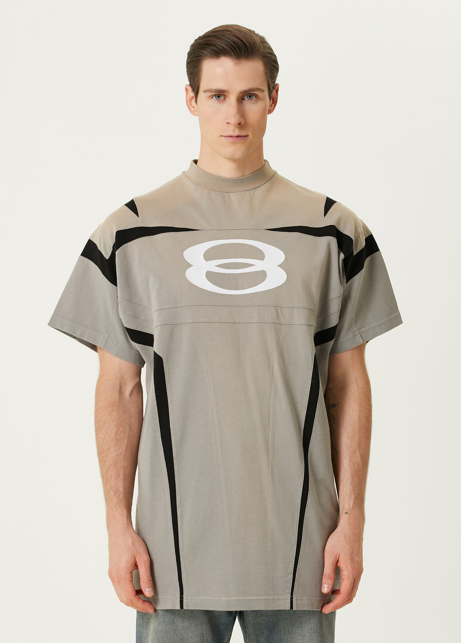 Balenciaga Unity Sports Icon Patched Top in Black für Damen | LN