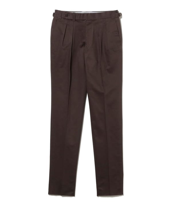 BEAMS F（ビームスF）【別注】IGARASHI TROUSERS / コットン 2プリーツ