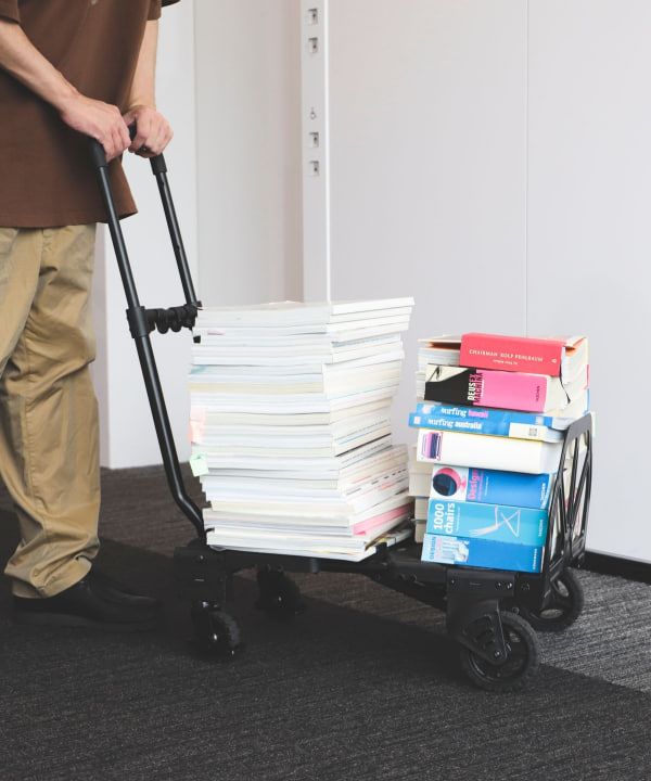 bPr BEAMS（bPrビームス）花岡車輌 / FLAT CART 2×4 BLACK（アウトドア