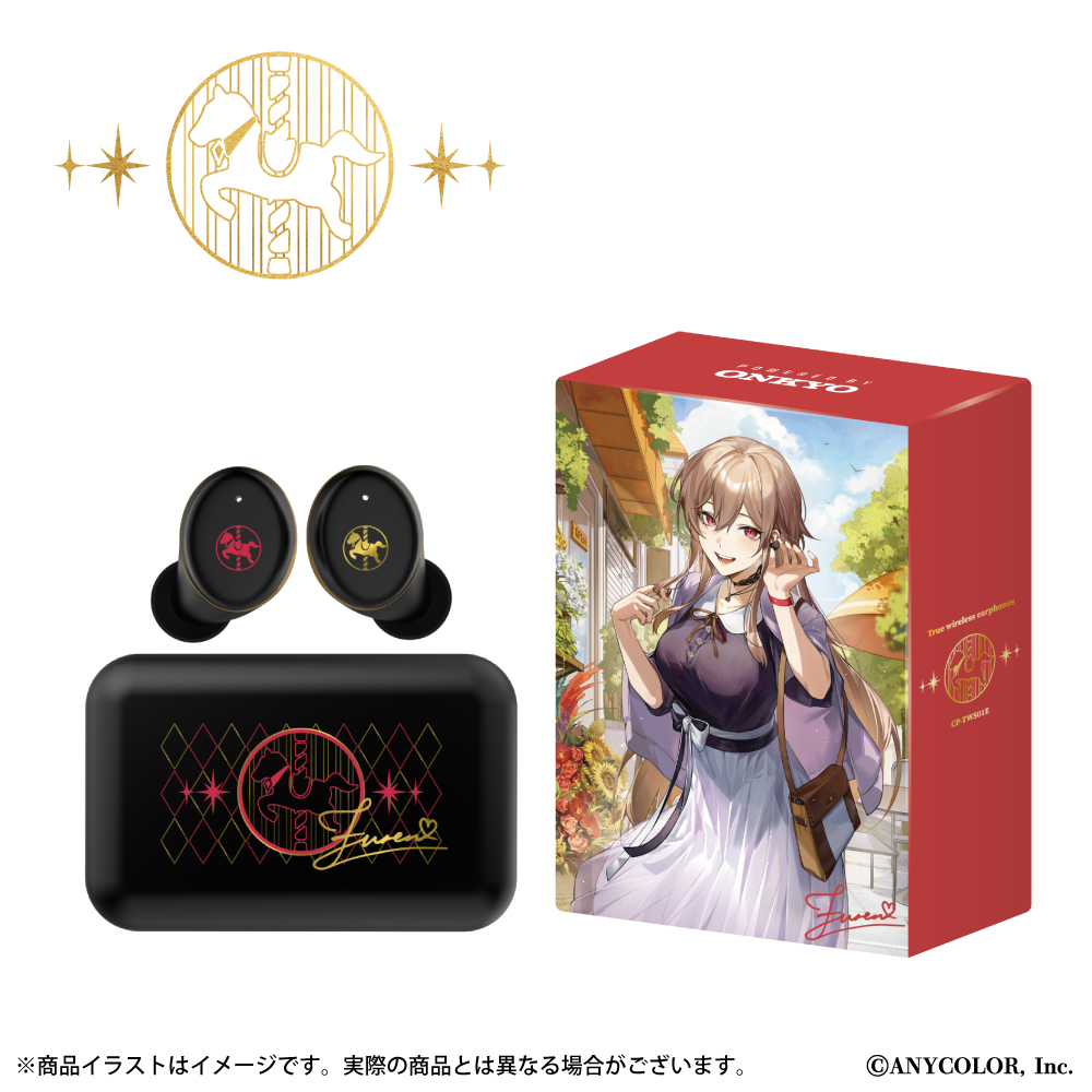 石神のぞみ にじさんじ オンキヨー コラボ ワイヤレス イヤホン 充電器