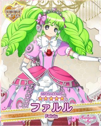 プリパラ』ファルルが“マリオネットミューサイリウムコーデ”を身に