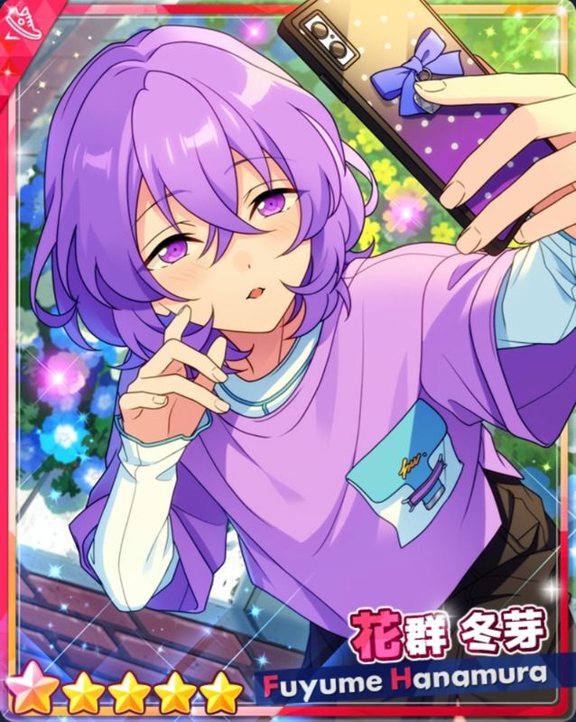 あんスタ バースデーカード ユメ あんスタ 花群冬芽 ユメ バースデー