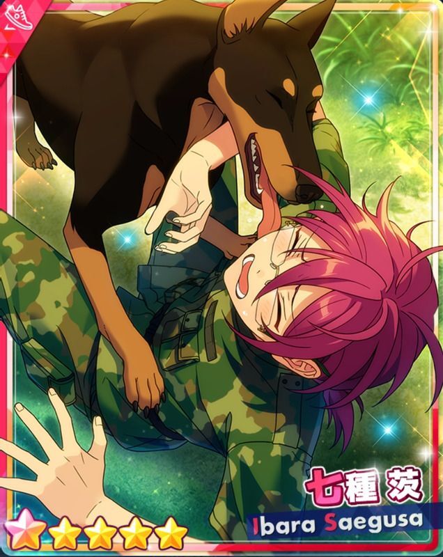 あんさんぶるスターズ 七種茨 テーマスカウト 前線の番犬 缶バッジ