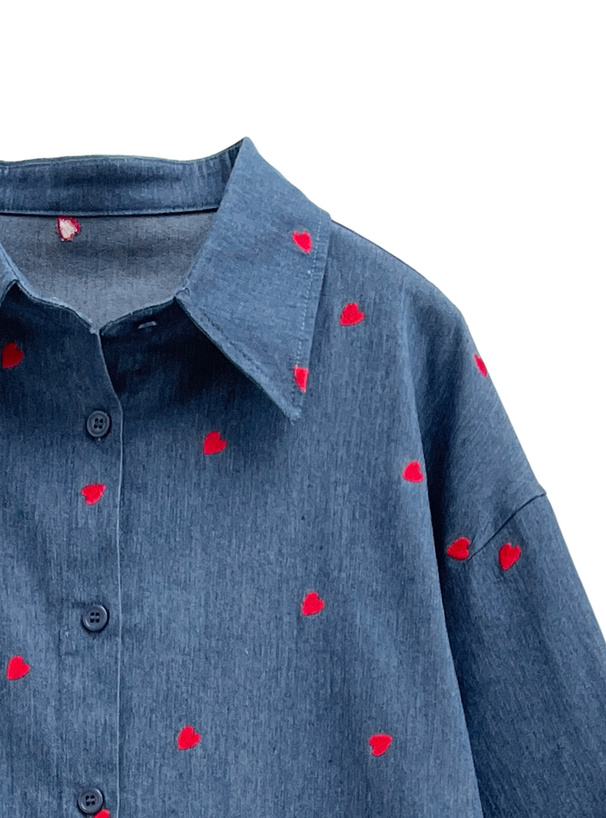 アトリエgg ハートシャツ アトリエGG ハートシャツ GG MADE IN TOKYO