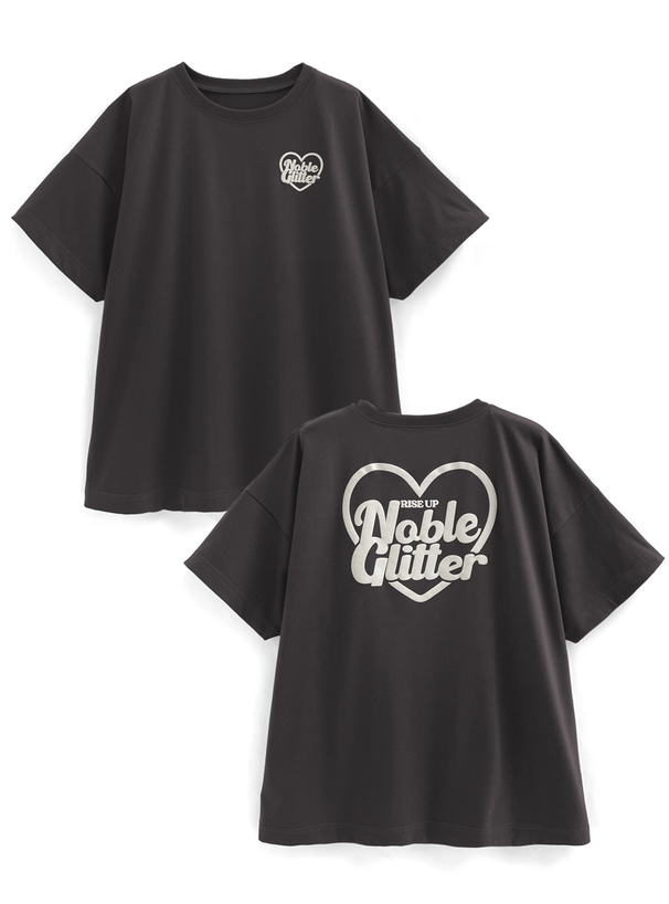 RILY Heart Logo Tee SS 今市隆二 RILY Heart Logo LS Tee M BLACK T 【