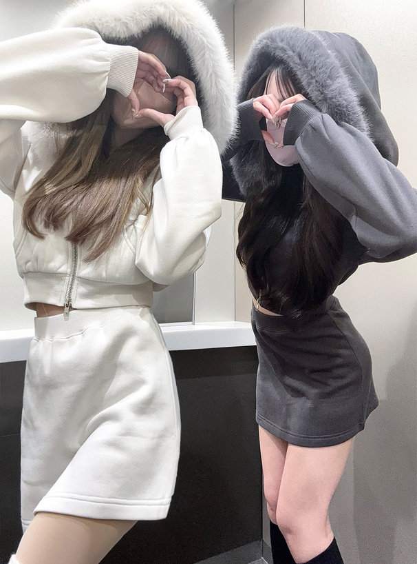 HANGRY&ANGRY ぬいぐるみ パーカー スカート 衣装付き HANGRY&ANGRY