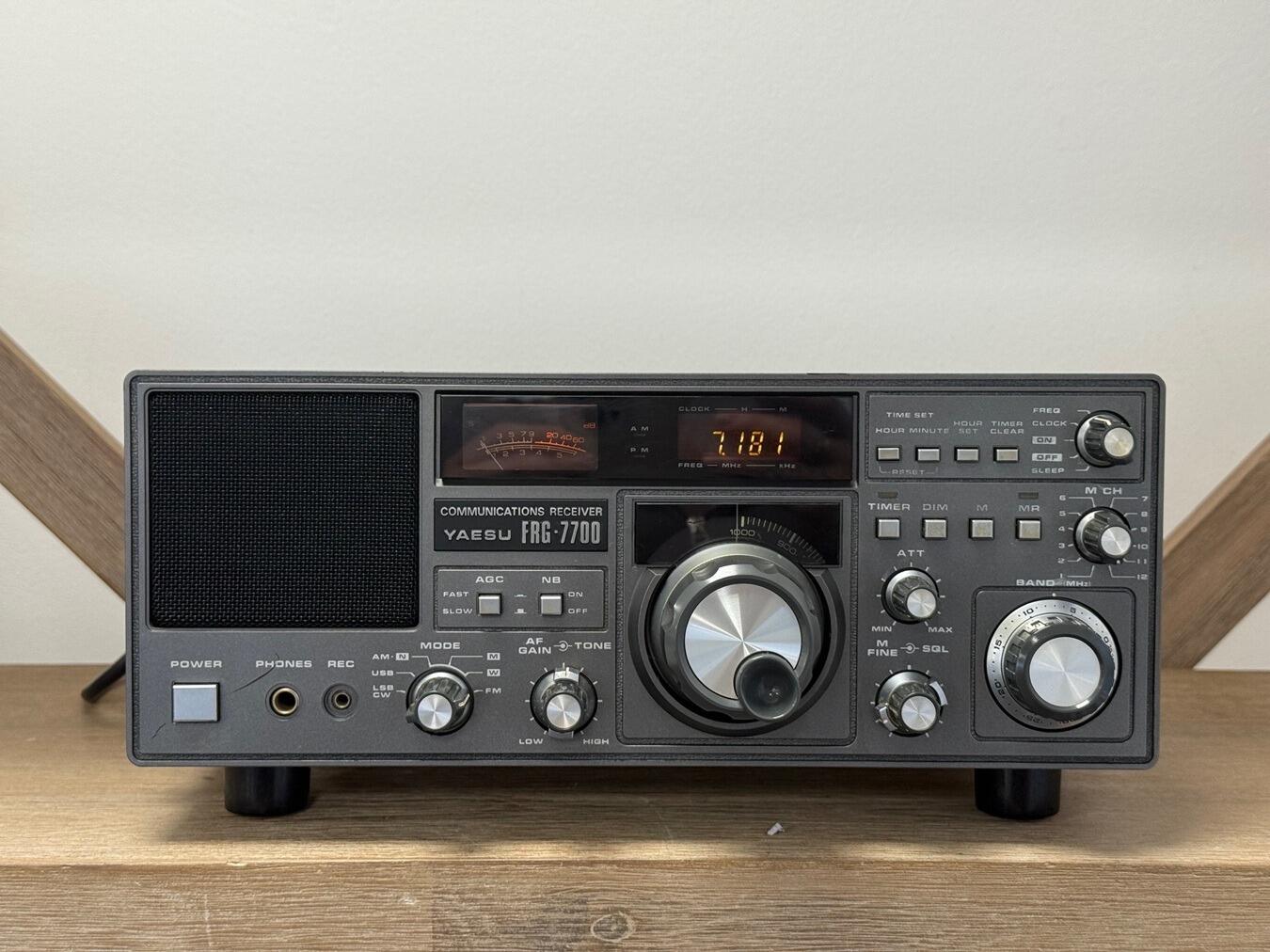 YAESU ヤエス 八重洲無線 FRG-7700 レシーバー 受信機 FRG-7700 YAESU