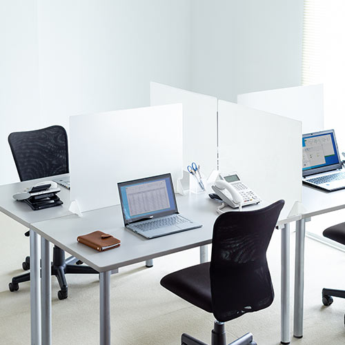 デスクパーティション（デスクトップパネル・飛散防止・アルコール消毒