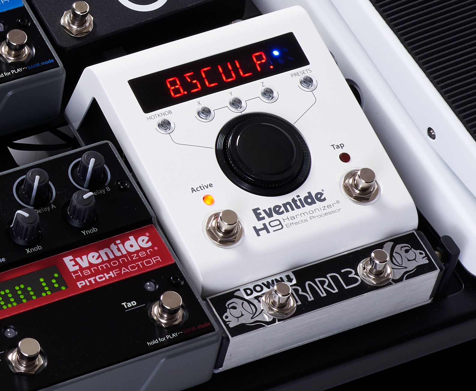 Eventide H9 Max Blue、Barn3 OX9 フットスイッチ Eventide H9 Max