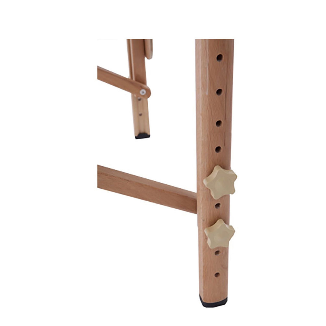 軽量木製折りたたみベッド EB-03 キャリーバッグ付(ホワイト)｜まつげ