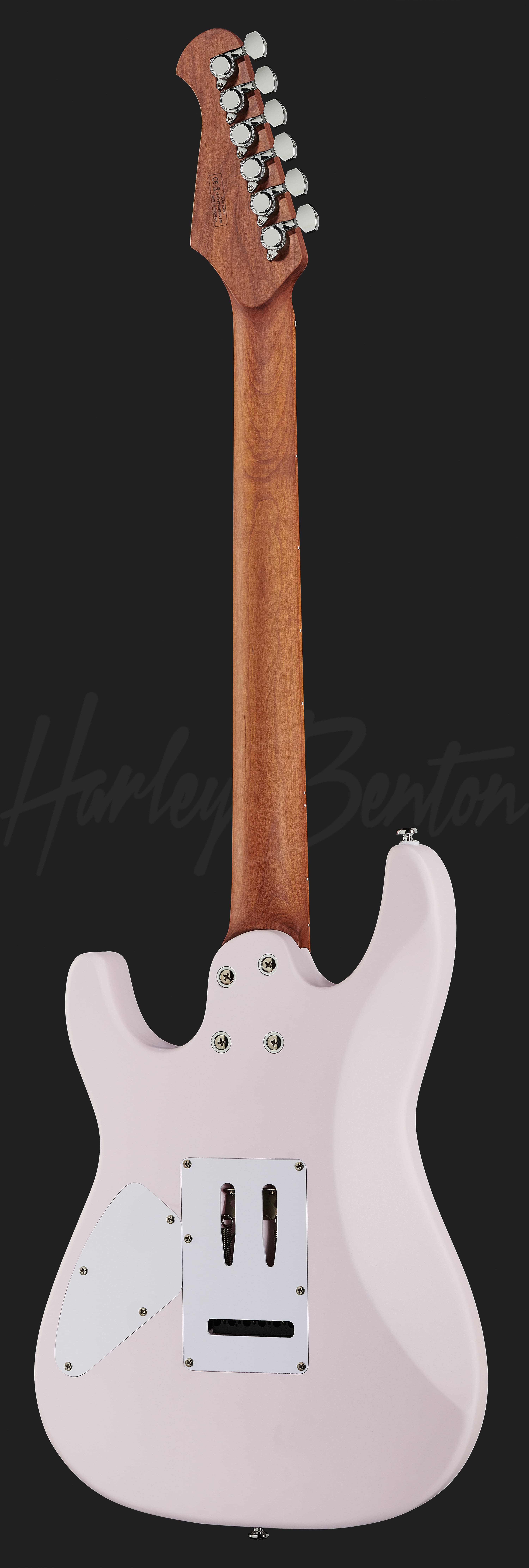Fusion-III HSS Roasted Shell Pink - Harley Benton