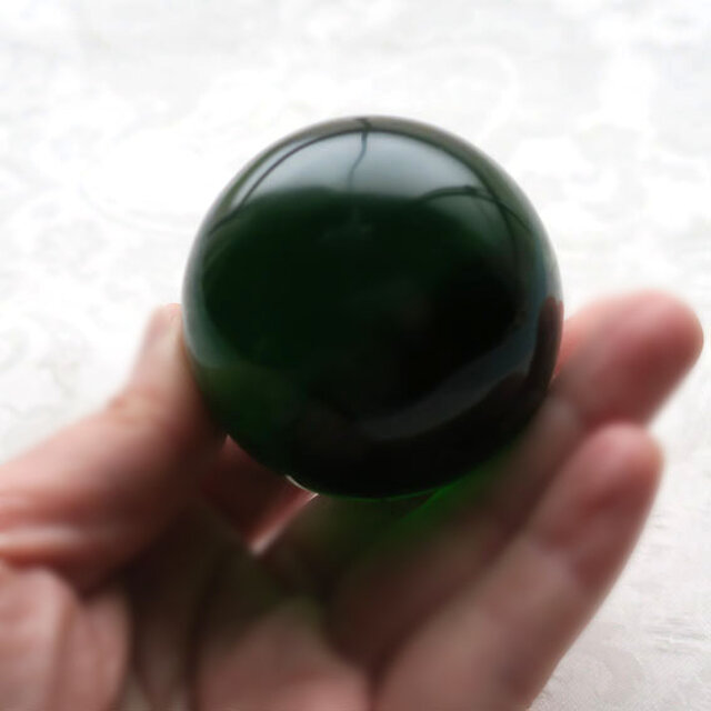 アンダラクリスタル S1176 丸玉 サファイア タンザナイトファイア 201g