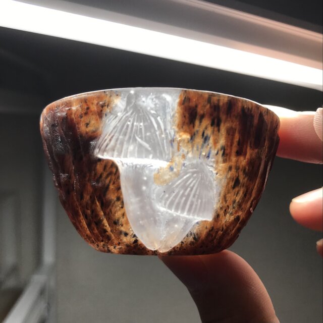 ガラス作家 佐伯泰典作 「夢工場 夜の天蓋」type.2 ガラス作家 佐伯