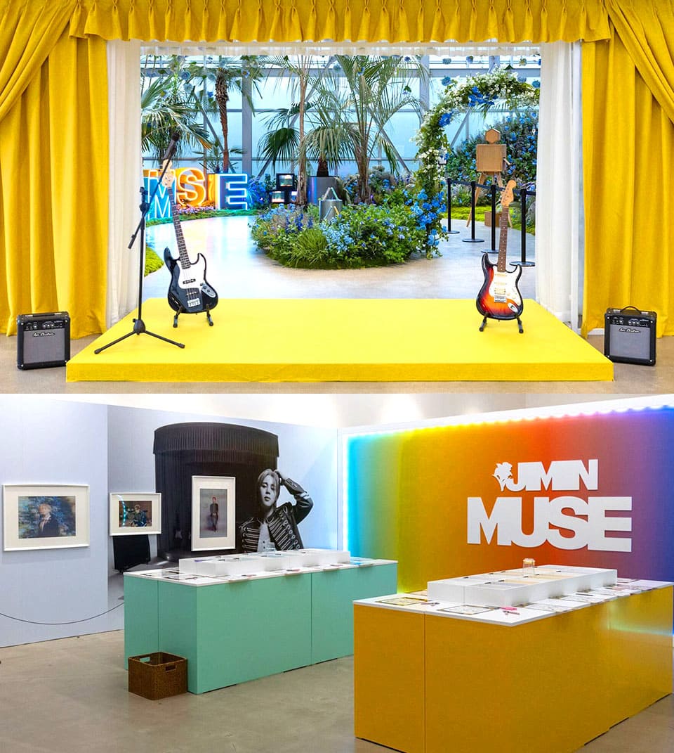 アイドル BTS JIMIN SMERALDO GARDEN POP-UP STORE Jimin's