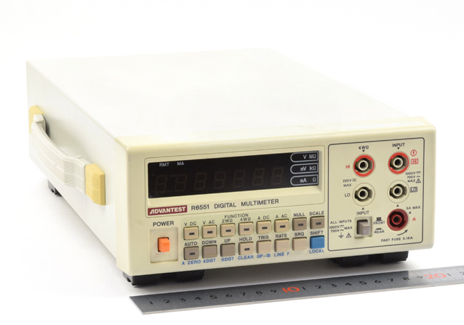 アドバンテスト デジタルマルチメータ R6551 | ORIGINALMIND