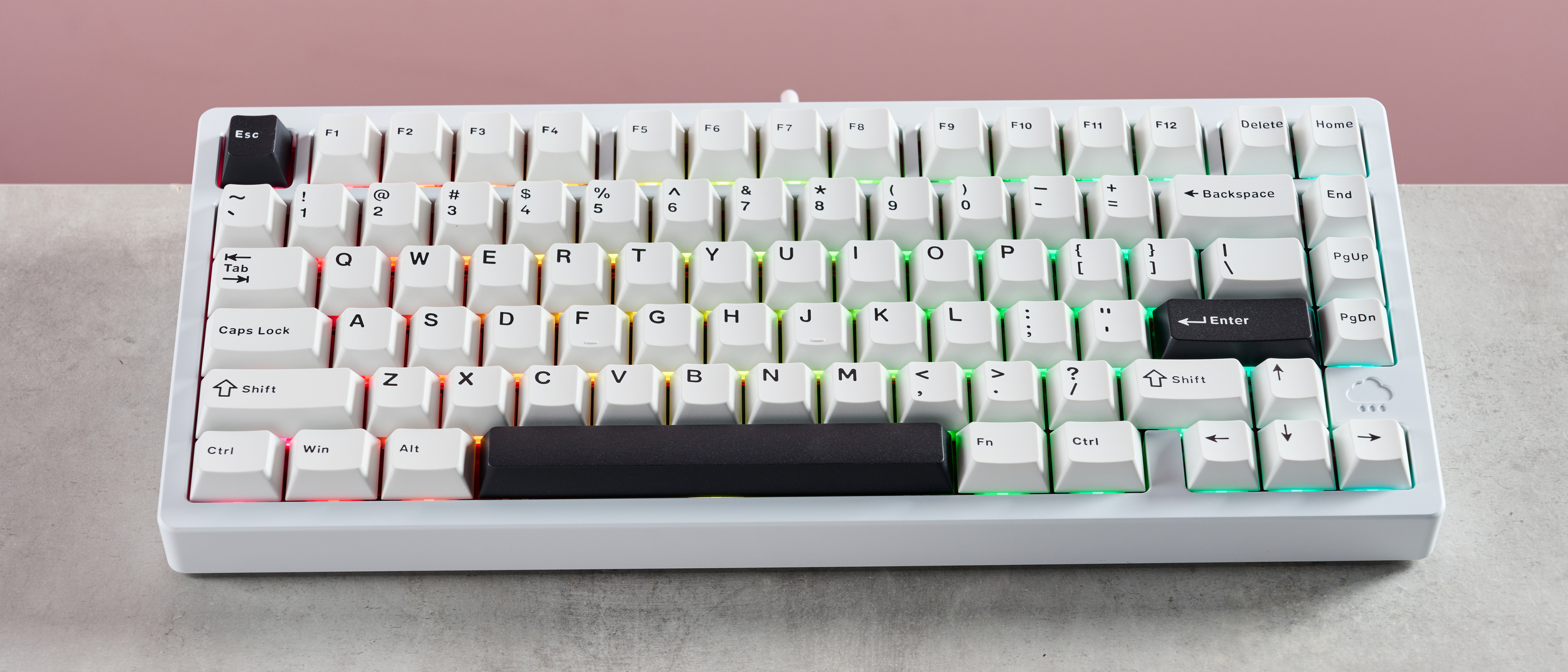Wobkey Rainy 75 Pro review: a heavy duty mechanical board with