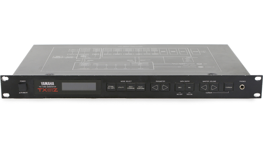 tx81z yamaha Yamaha TX81Z Rackmount FM Tone Generator Vintage