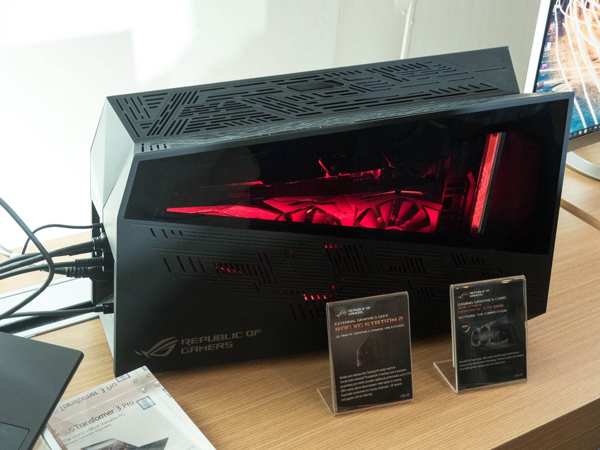 The ASUS ROG XG Station 2 puts desktop graphics power in regular