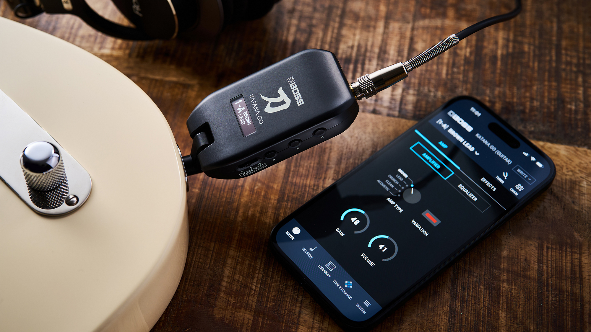 BOSS KATANA:GO 2025年モデル Boss Katana:GO headphone amp returns