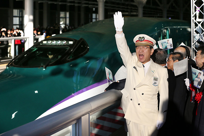 北海道新幹線（新青森・新函館北斗間）開業初日カバー1枚 北海道新幹線（新