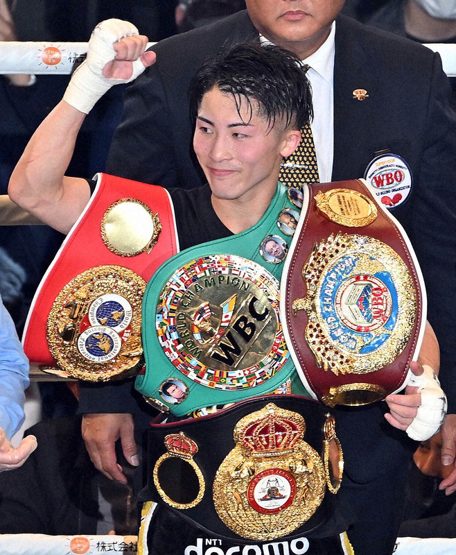 当時物 激レア バンタム級4団体王座統一戦 井上尚弥 対 ポール