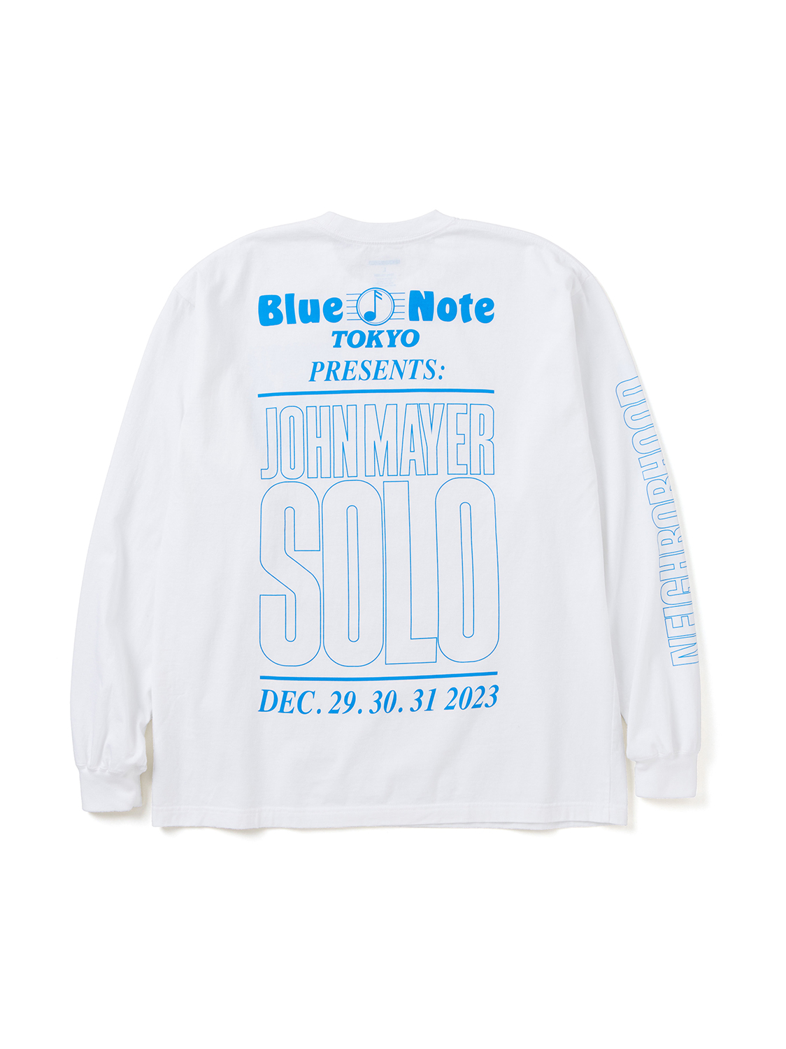 NEIGHBORHOODとジョン・メイヤーによるコラボレーションTシャツが12月
