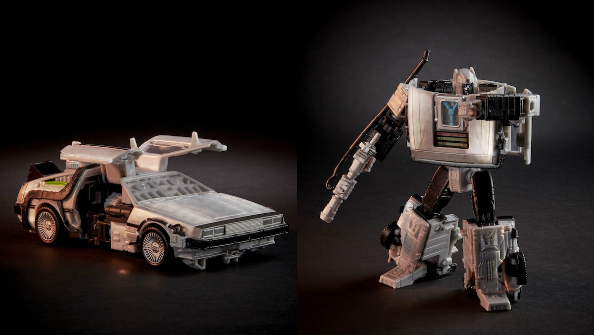 TRANSFORMERS Unveils BACK TO THE FUTURE Bot - Nerdist