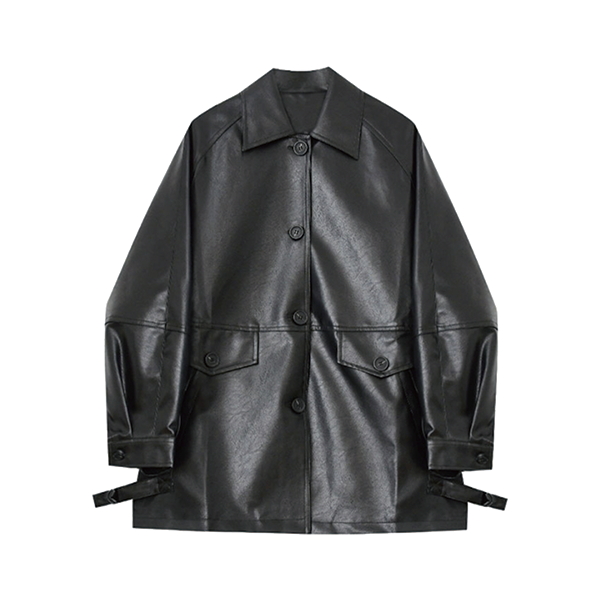 シルエットPUレザージャケット | ファッション通販サイト NUGU