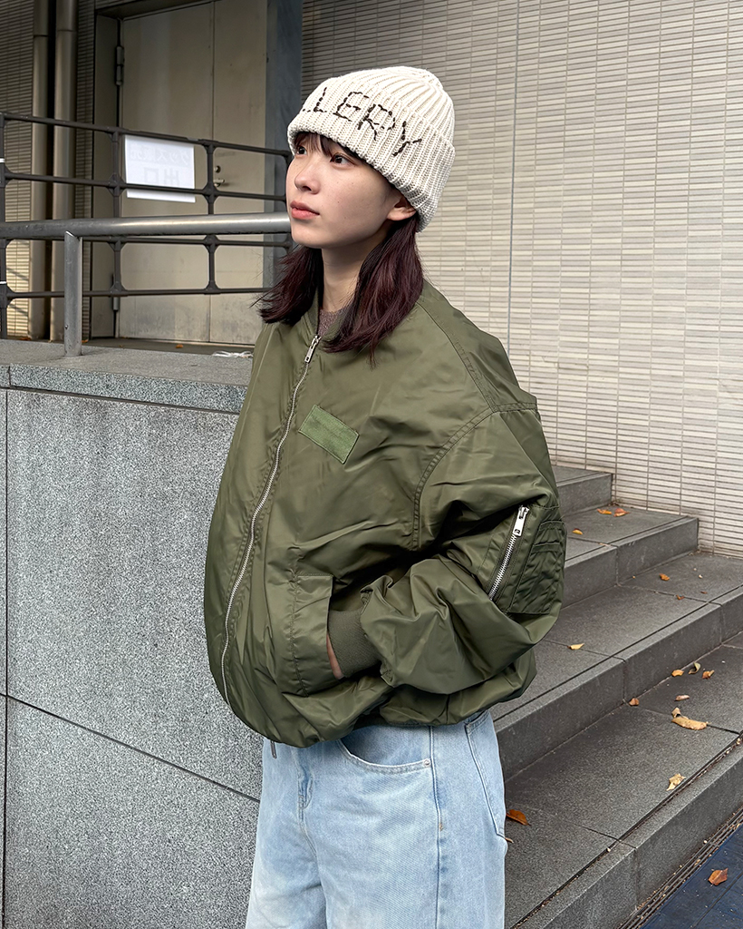 オーバーサイズMA-1ジャケット | ファッション通販サイト NUGU