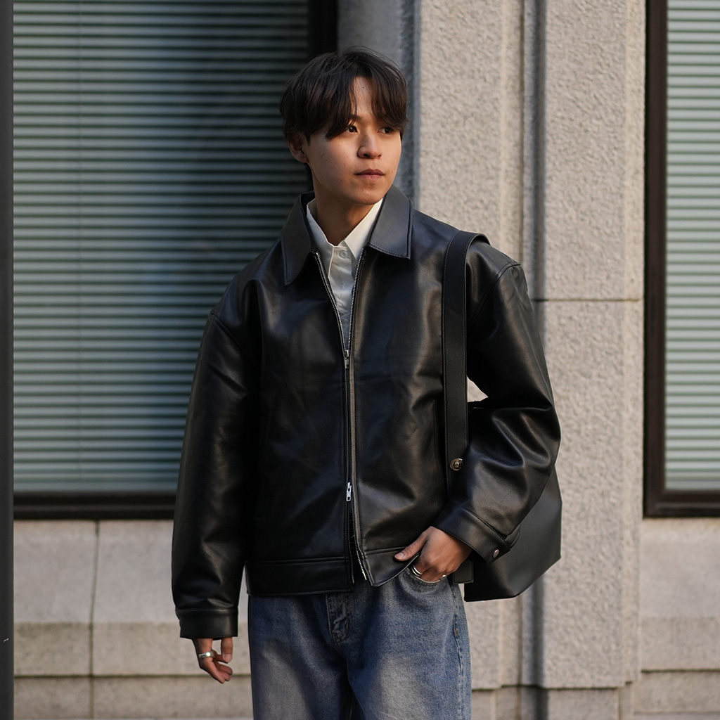 ダブルジップレザージャケット | ファッション通販サイト NUGU