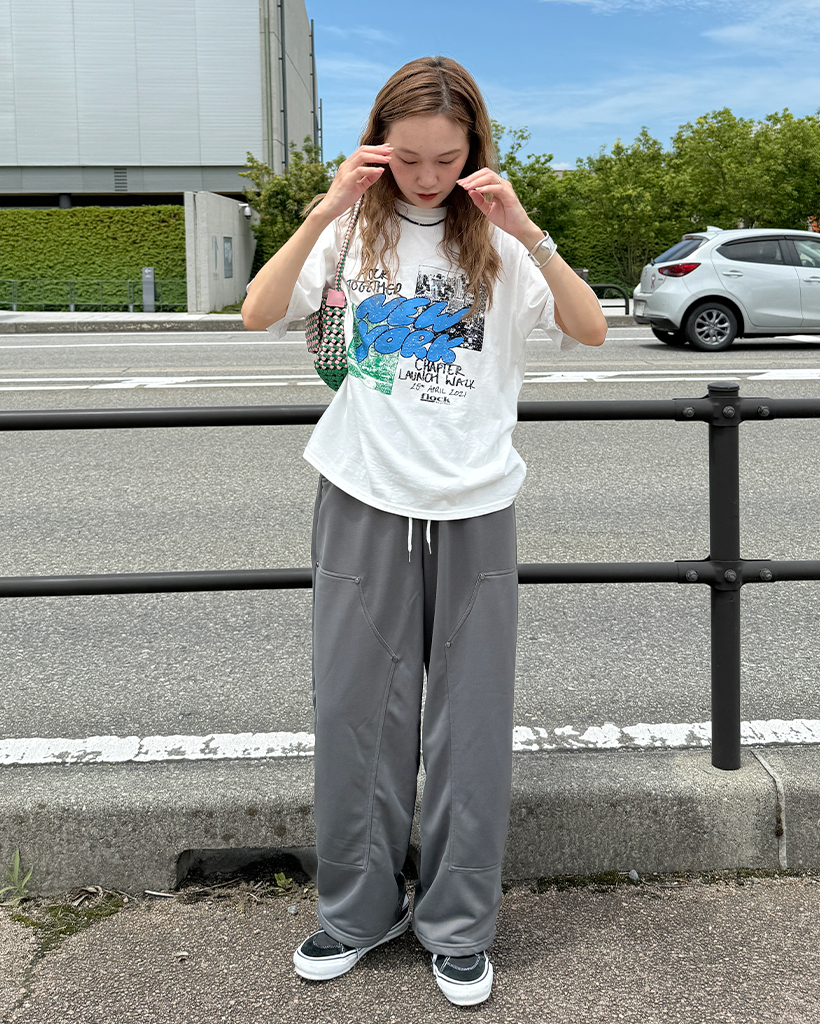 リベットダブルニースウェットパンツ | ファッション通販サイト NUGU