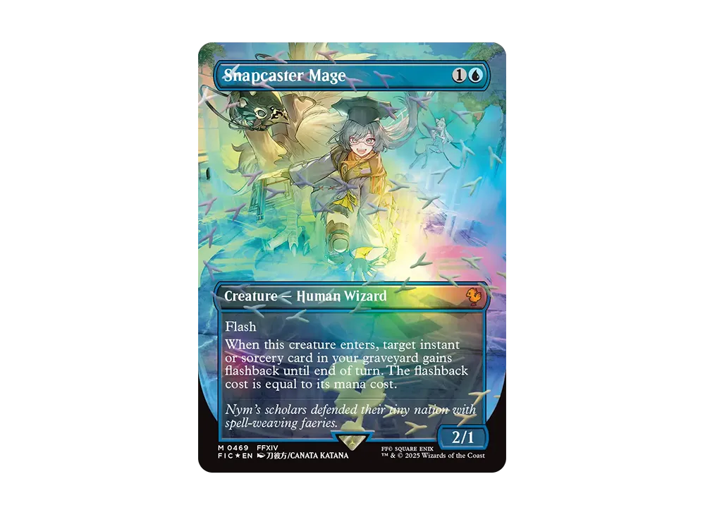 MTG【瞬唱の魔道士/Snapcaster Mage チョコボトラック Foil フォイル