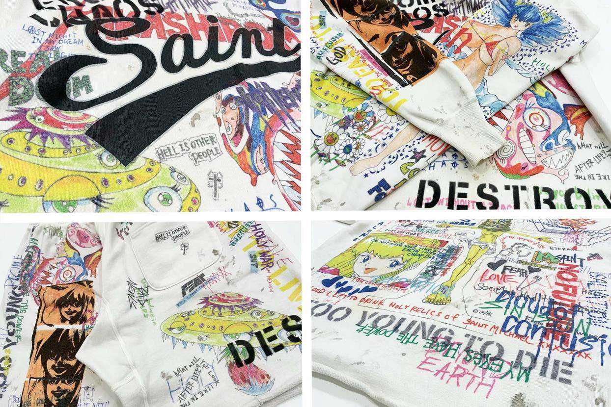 スニダンで購入可】12/21発売 村上隆 × ©SAINT M×××××× collection