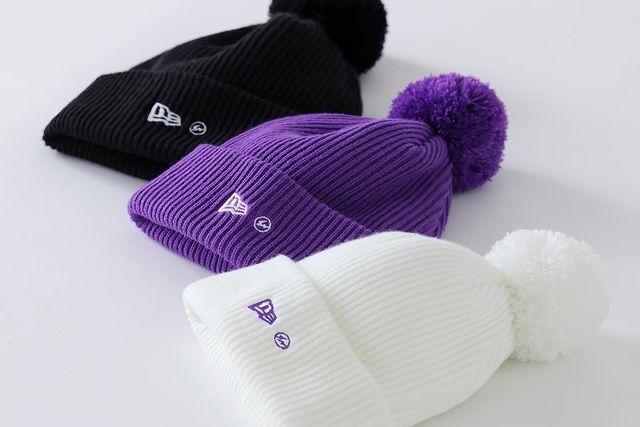 N°21 × NEW ERA ポンポンニット POM-PON KNIT NEW ERA POM PON KNIT