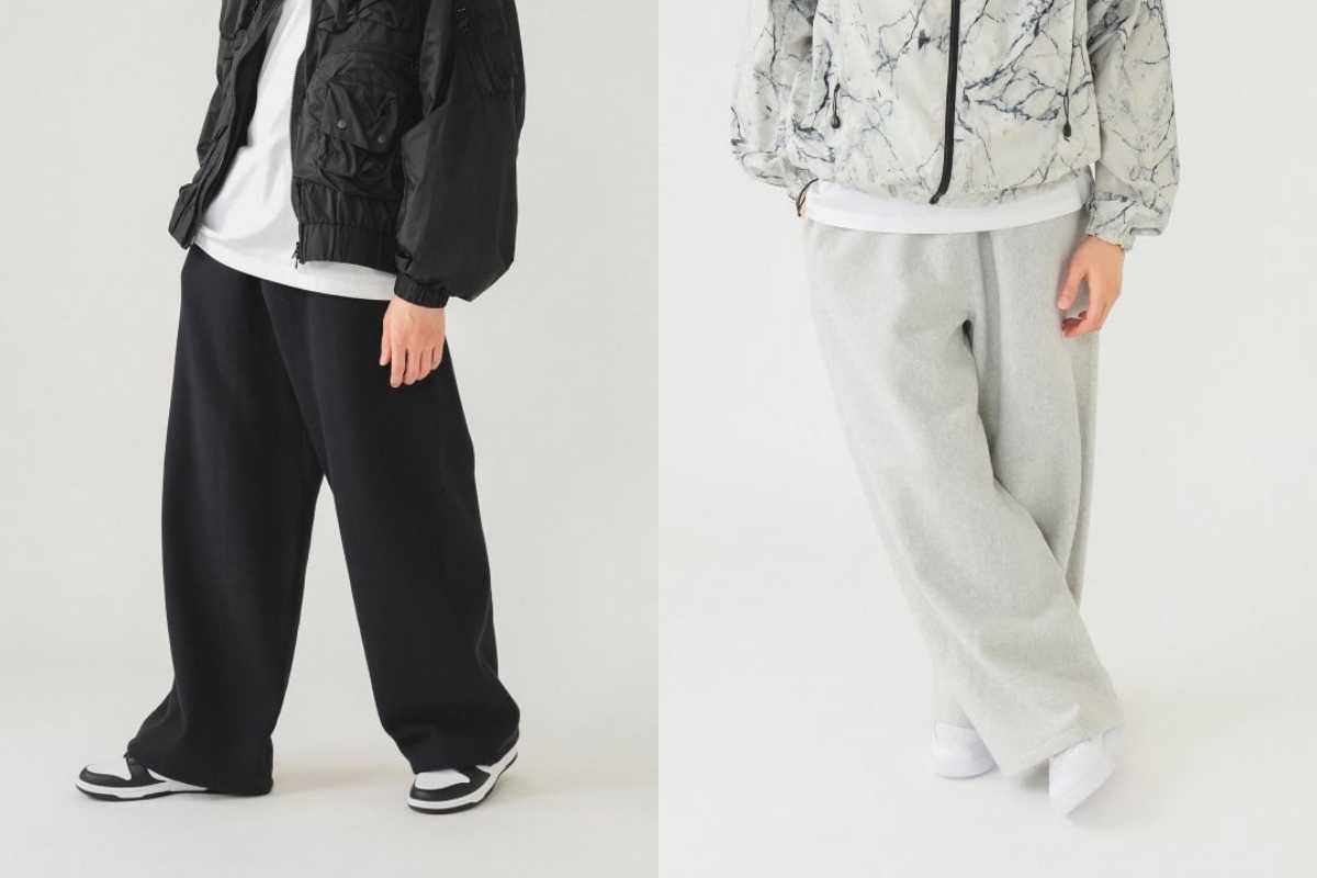 予約受付中｜BEAMS別注 Champion Reverse Weave Wide Pants 2colors