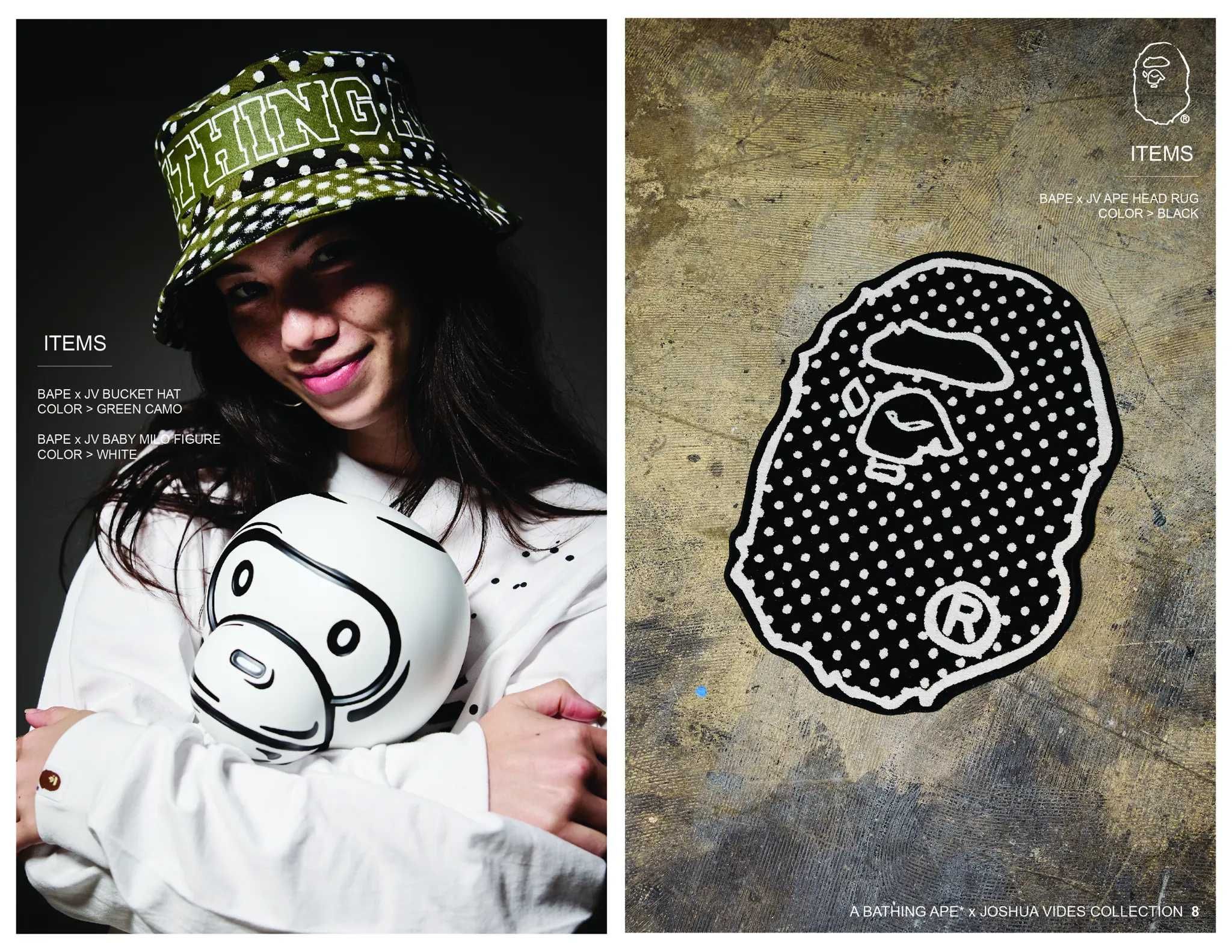 3/16発売｜Joshua Vides × A BATHING APE®︎ collection｜抽選/販売