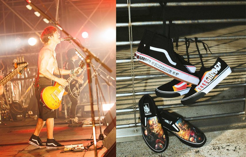 ELLEGARDEN Vans スケートハイ 24.5 ELLEGARDEN Vans スケートハイ