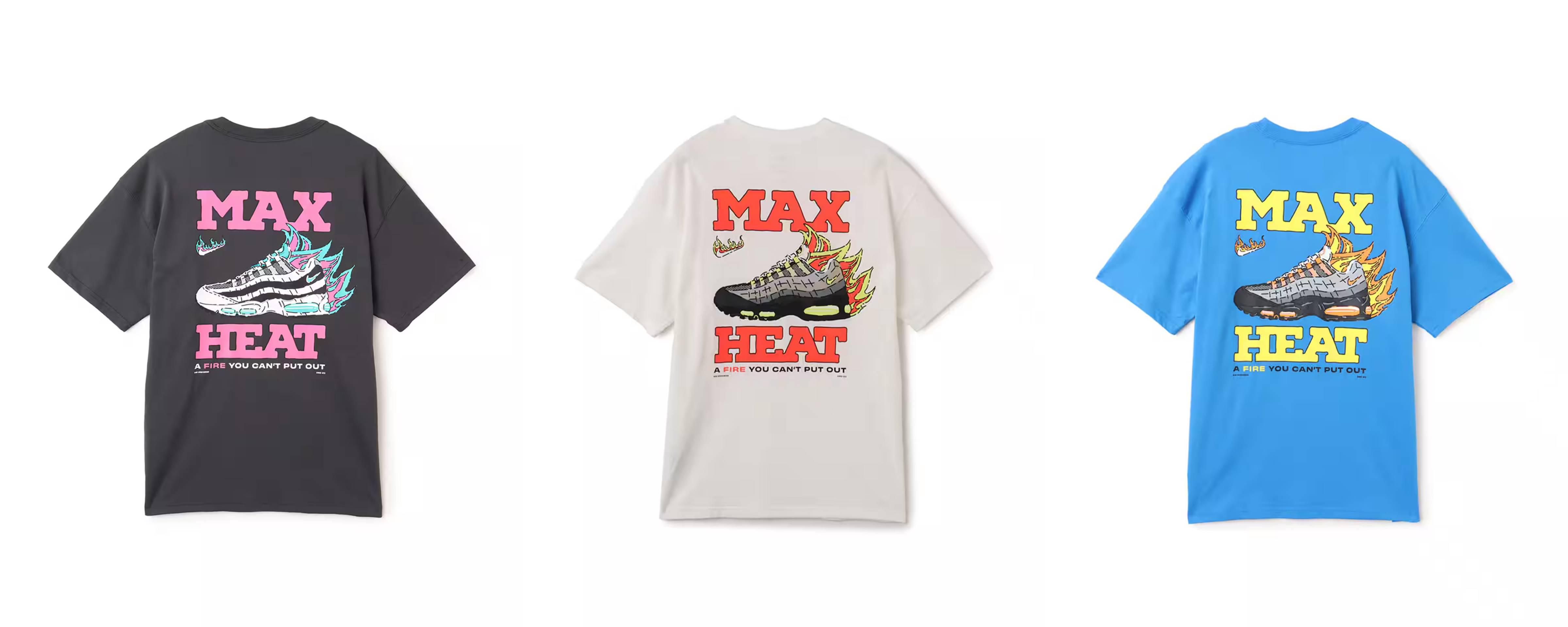 6/20発売｜atmos Exclusive Nike Air Max 95 T-shirts collection