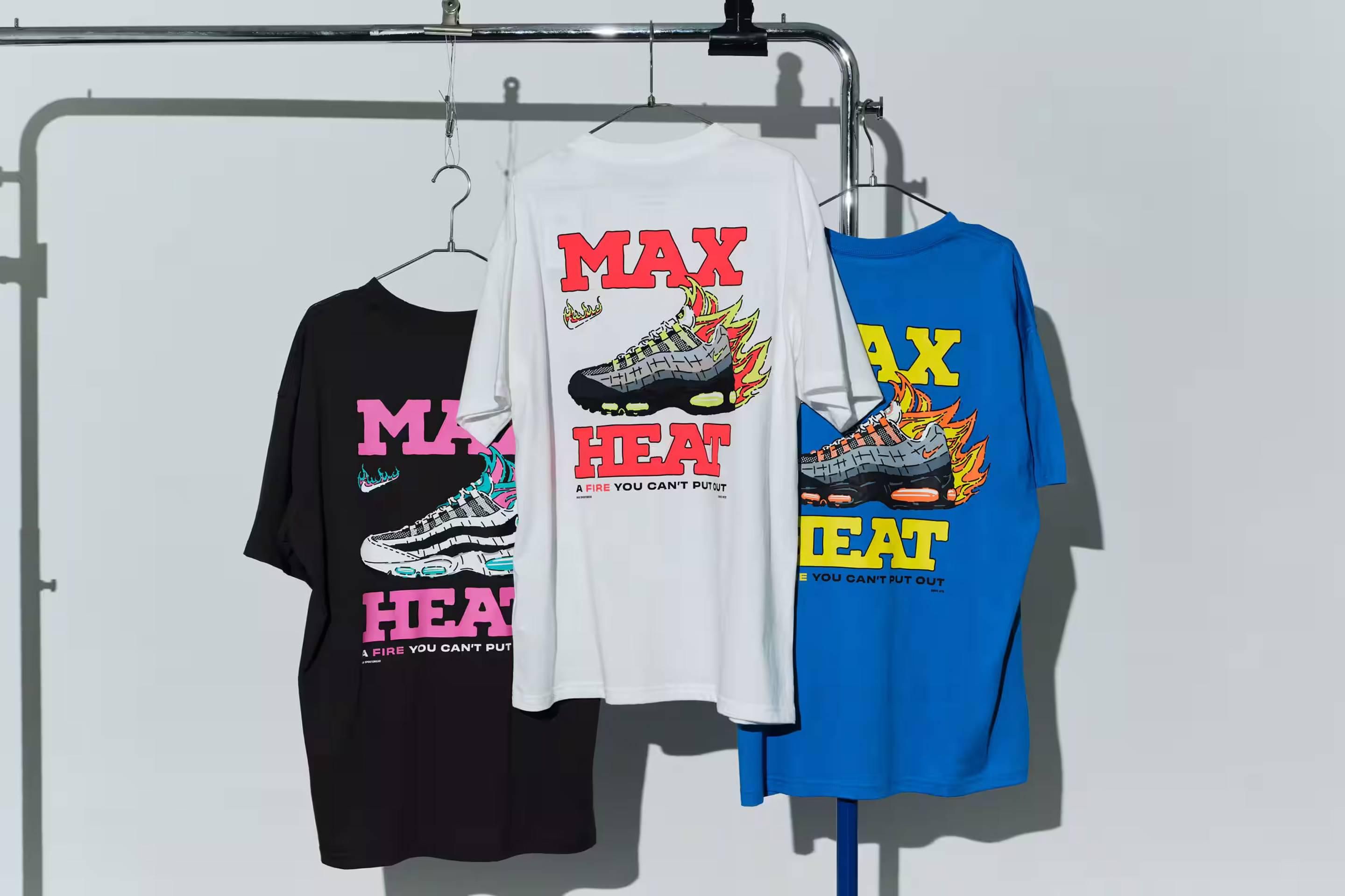 6/20発売｜atmos Exclusive Nike Air Max 95 T-shirts collection