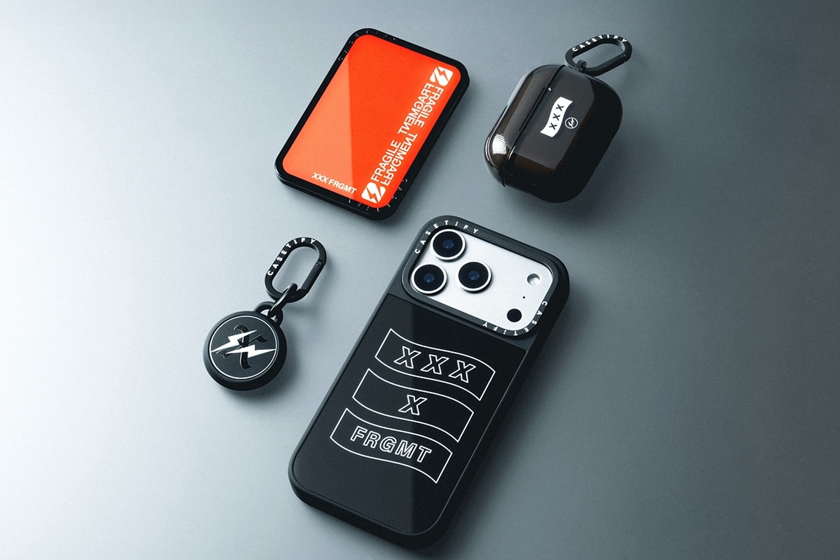 CASETiFY、「GOD SELECTION XXX」と「Fragment」とのリバイバル