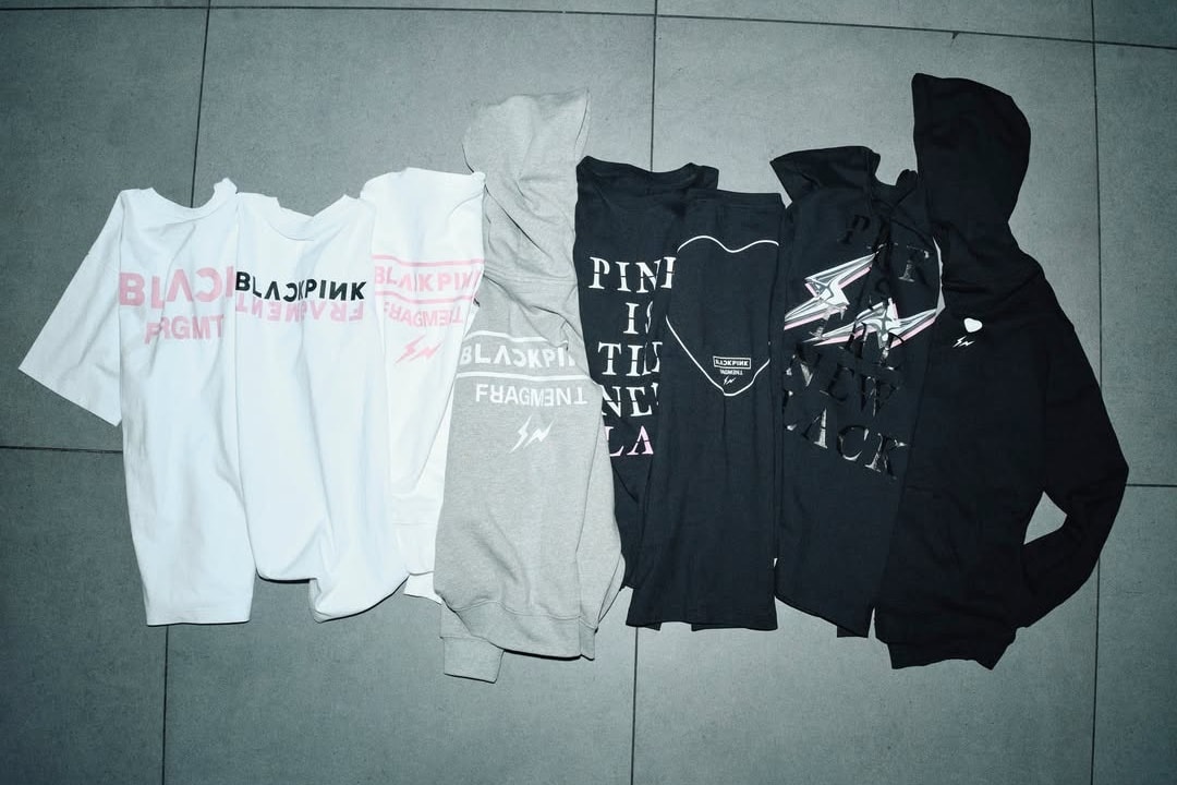 BLACKPINK × Fragment design 夢のコラボが決定！東京ドーム公演記念の