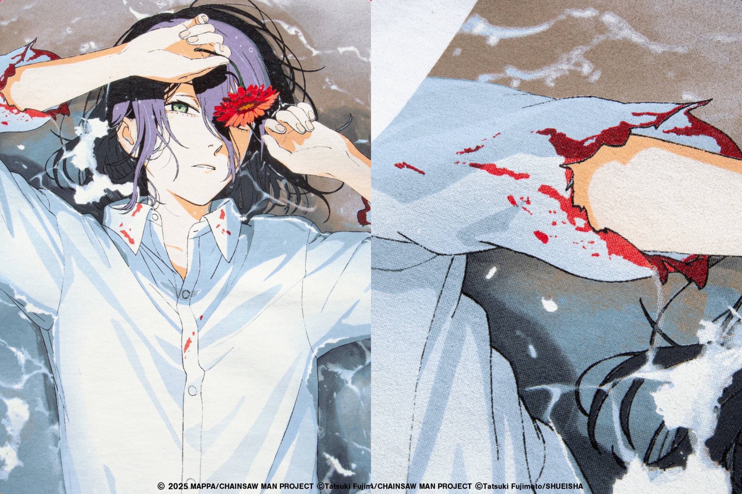 GEEKS RULE × 劇場版『チェンソーマン』第2弾、浜辺に横たわるレゼを