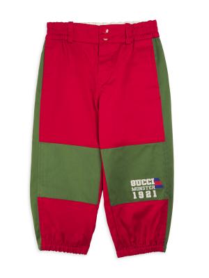 Gucci Boy's Colorblocked Logo Pants on SALE | Saks OFF 5TH