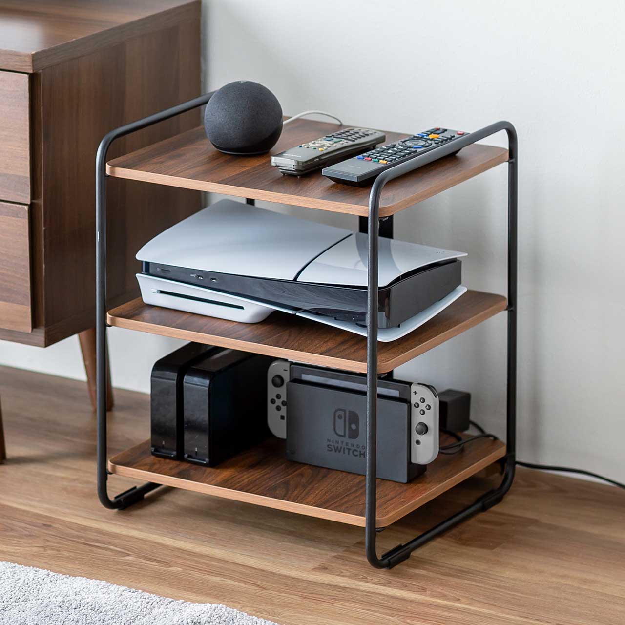 お引取なら1500円】WAKATSUKI SV913 オーディオラック 5段 お引取なら