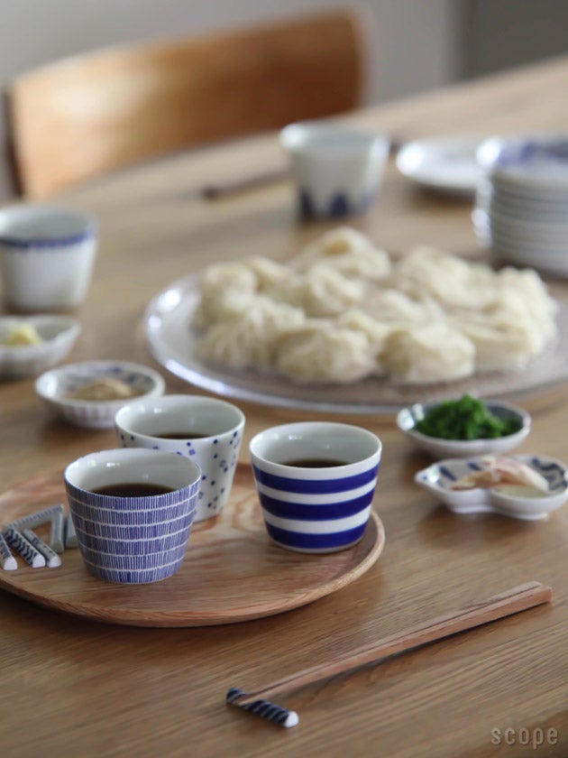 印判 | 染付そば猪口 蛇の目高台 | 東屋