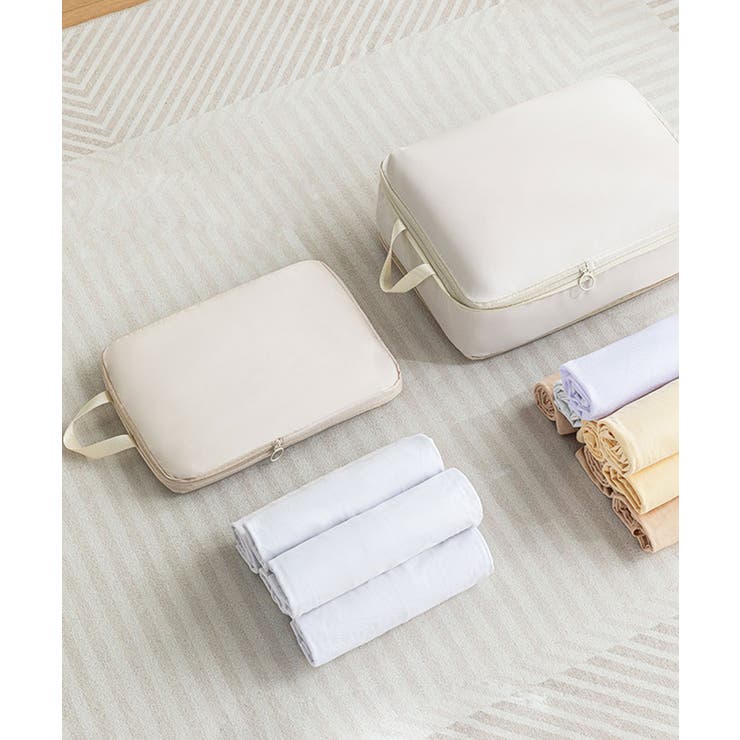 Nissy naptimeトラベルポーチ3点セットbeige2025 Nissy naptime