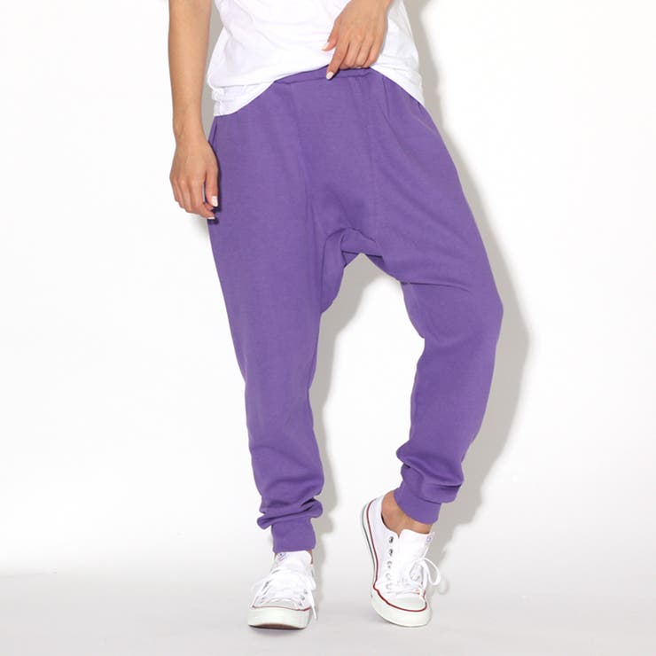 カジュアルスウェットサルエルパンツ レディース ボトムス[品番