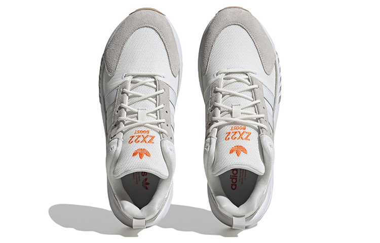 なる adidas originals ZX 22 Boost 'White Grey Red' HP2784